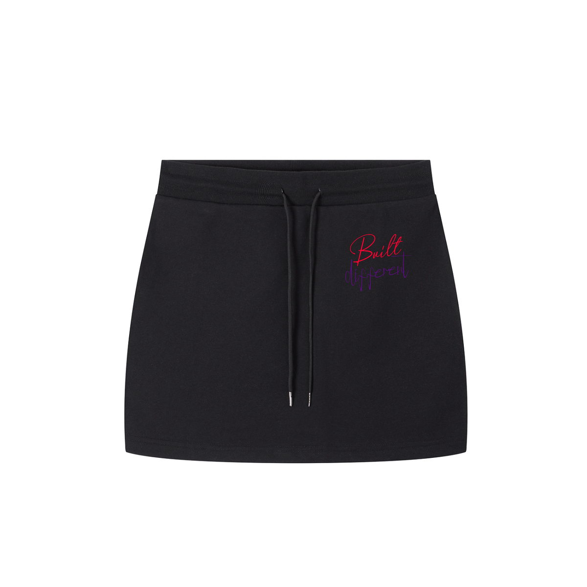 Built Different Drawstring Skirt