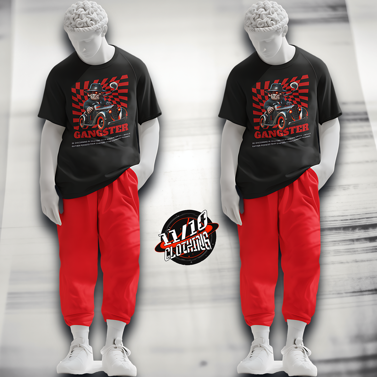 Gangster Tee and joggers