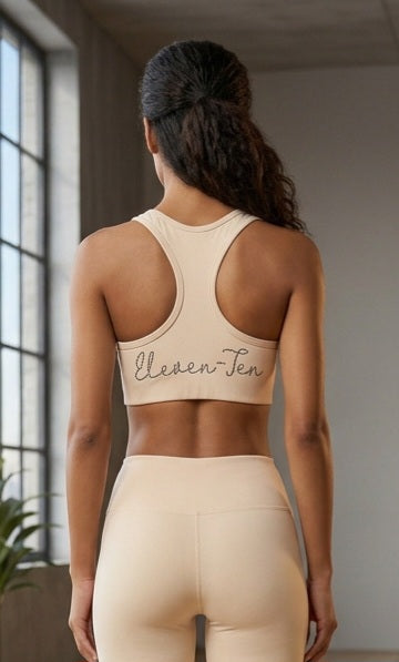 Eleven‑10 Luxe Seamless Set – Nude